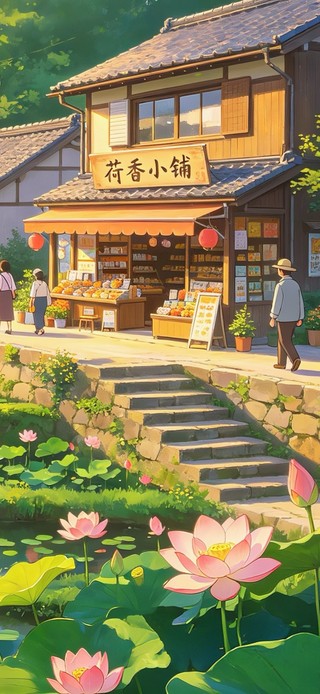 荷香梯田小镇