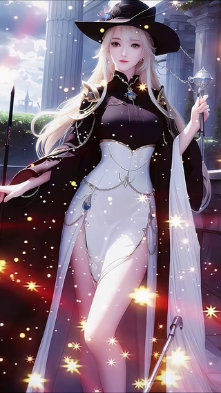 4K唯美魔法少女