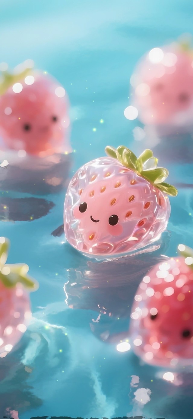 可爱治愈草莓