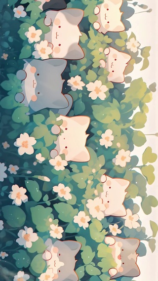 草丛猫咪