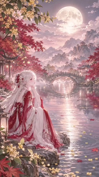 月浸秋江