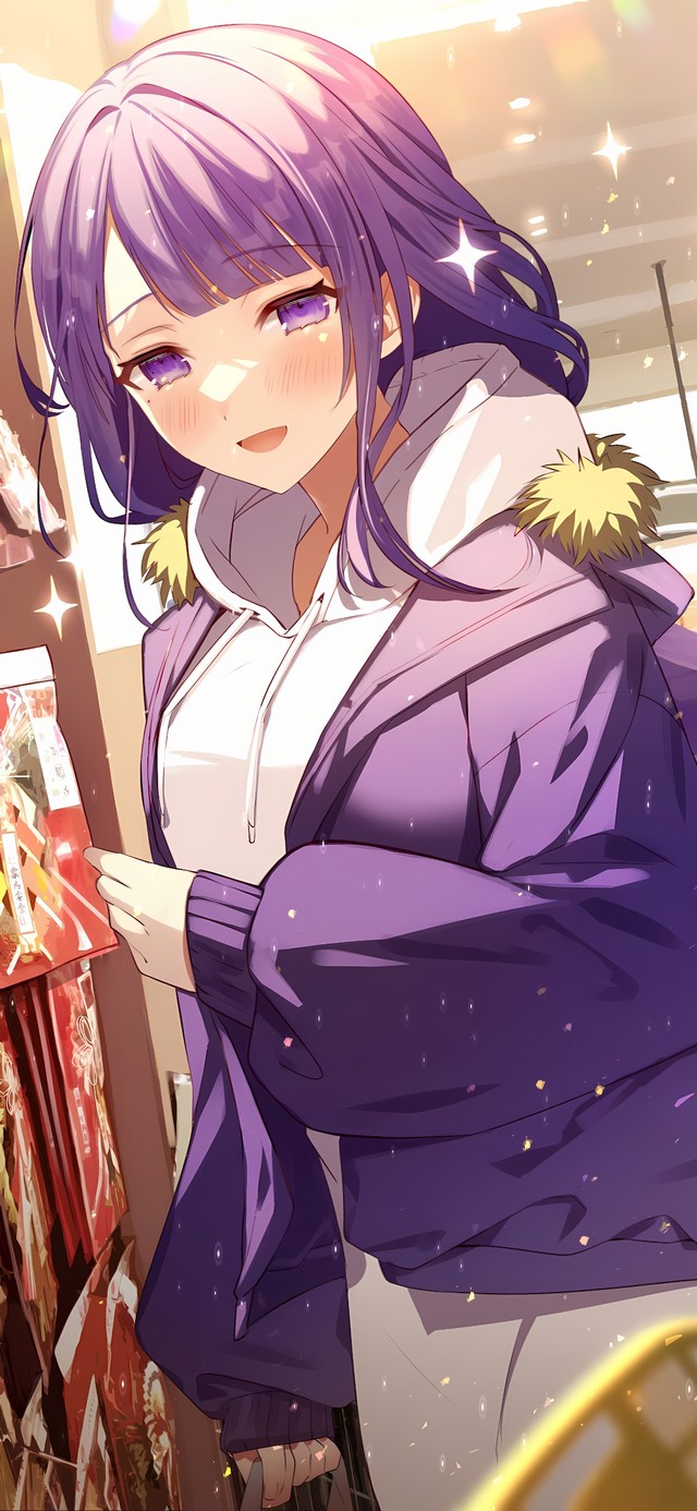 和雷电将军外出购物