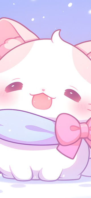 雪中猫咪