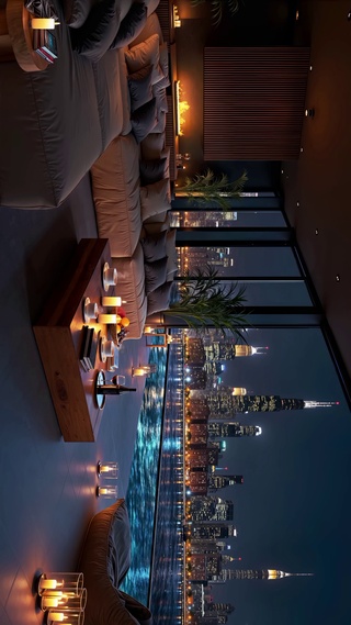 唯美璀璨城市夜