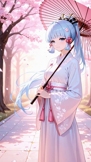 绫华|樱花树下等你
