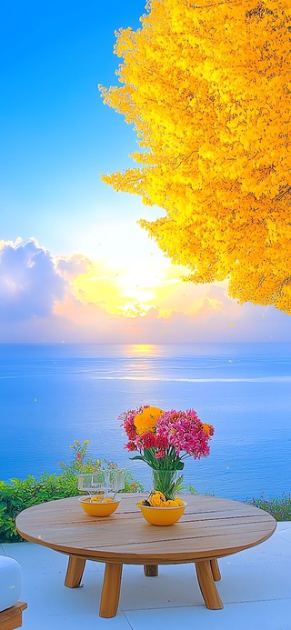 蓝色海岸