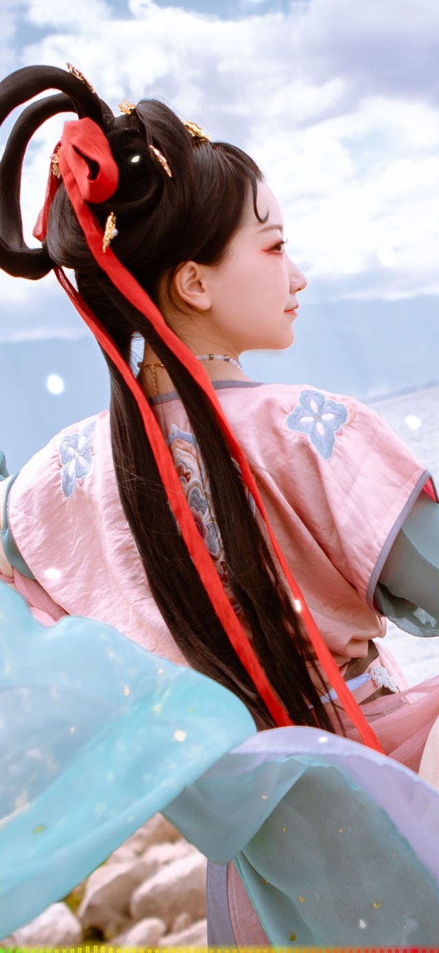4K古风汉服美少女