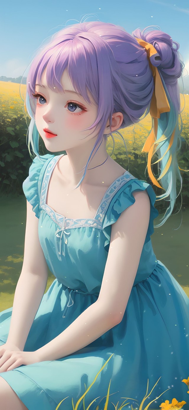 花田阳光小女孩