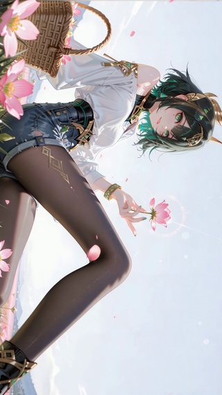 清纯花田时刻黑丝少女奈芙尔