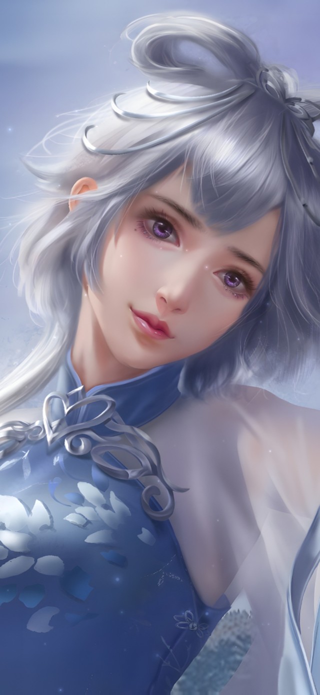 唯美清纯古风美女