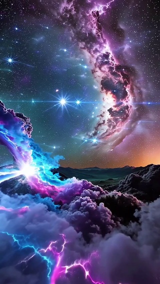 梦幻般的星空