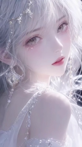闪亮水晶美女