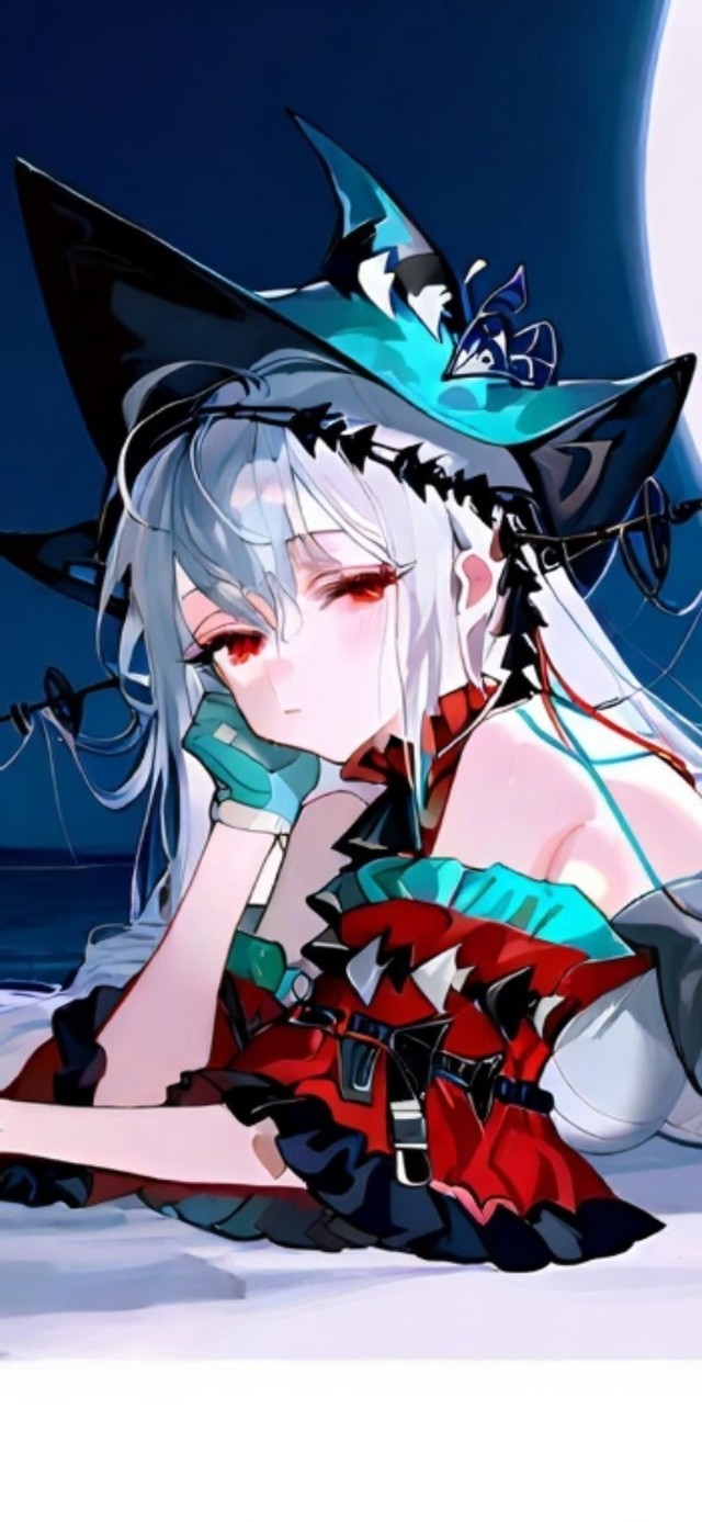 趴着的黑丝少女-浊心斯卡蒂