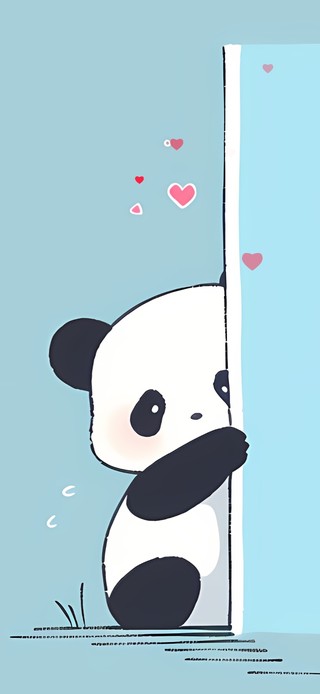 可爱治愈熊猫