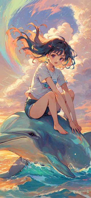 海豚少女