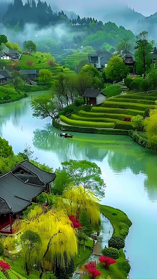 桂林山水，天甲天下 