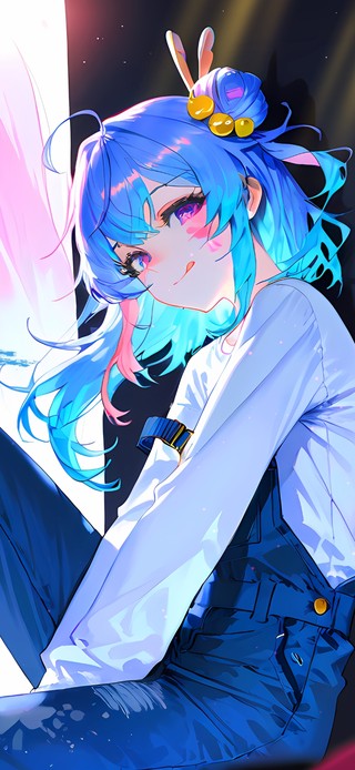 可爱电竞少女