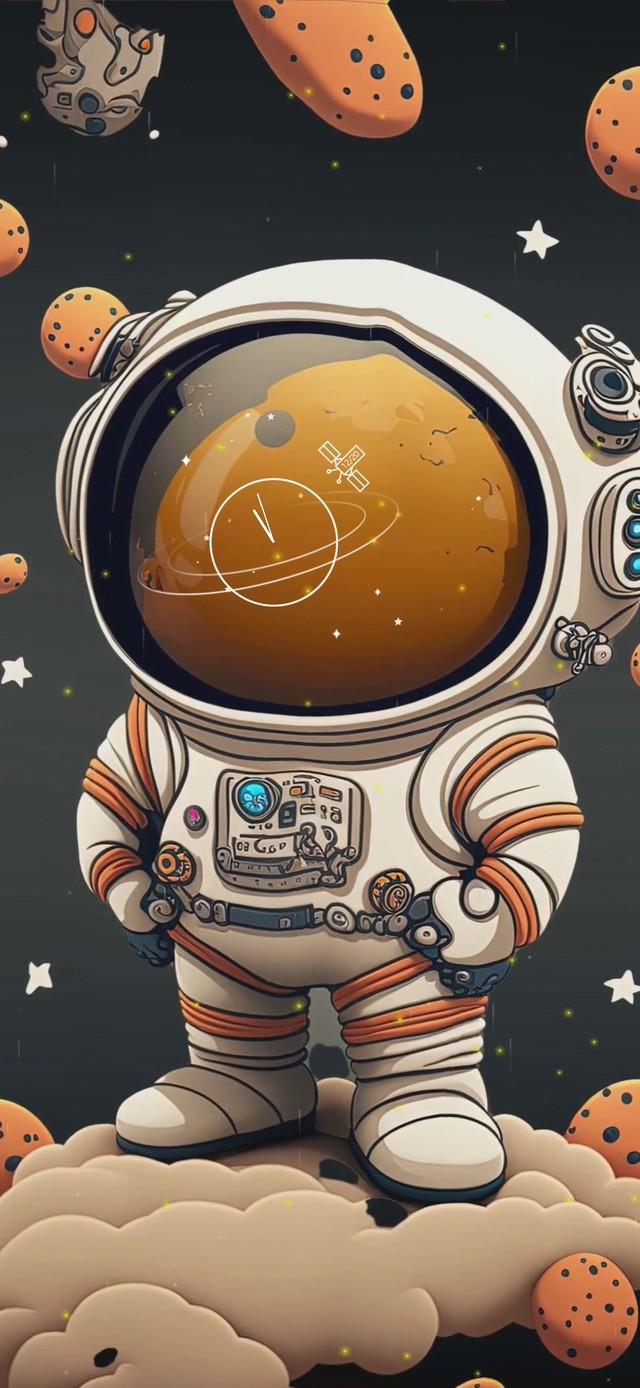 卡通太空人
