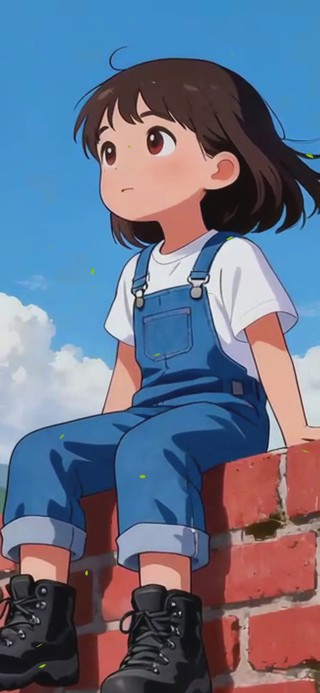 可爱小女孩