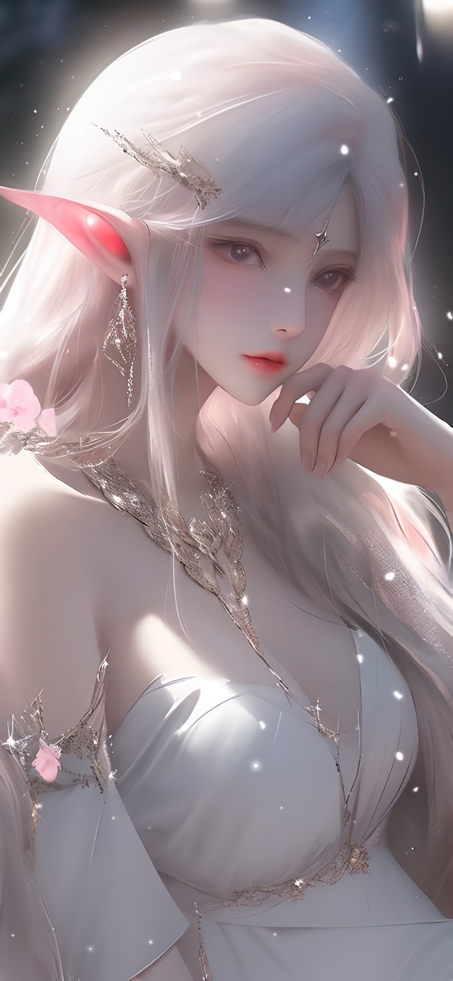 纯欲系精灵少女
