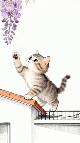 树下猫咪