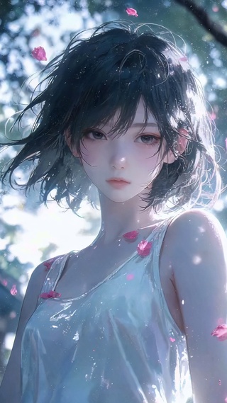 清纯治愈美女壁纸