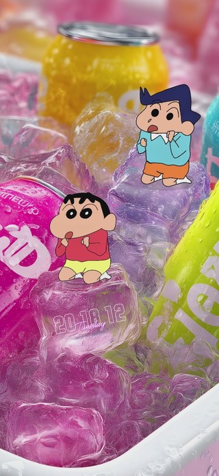 蜡笔小新夏日清凉壁纸