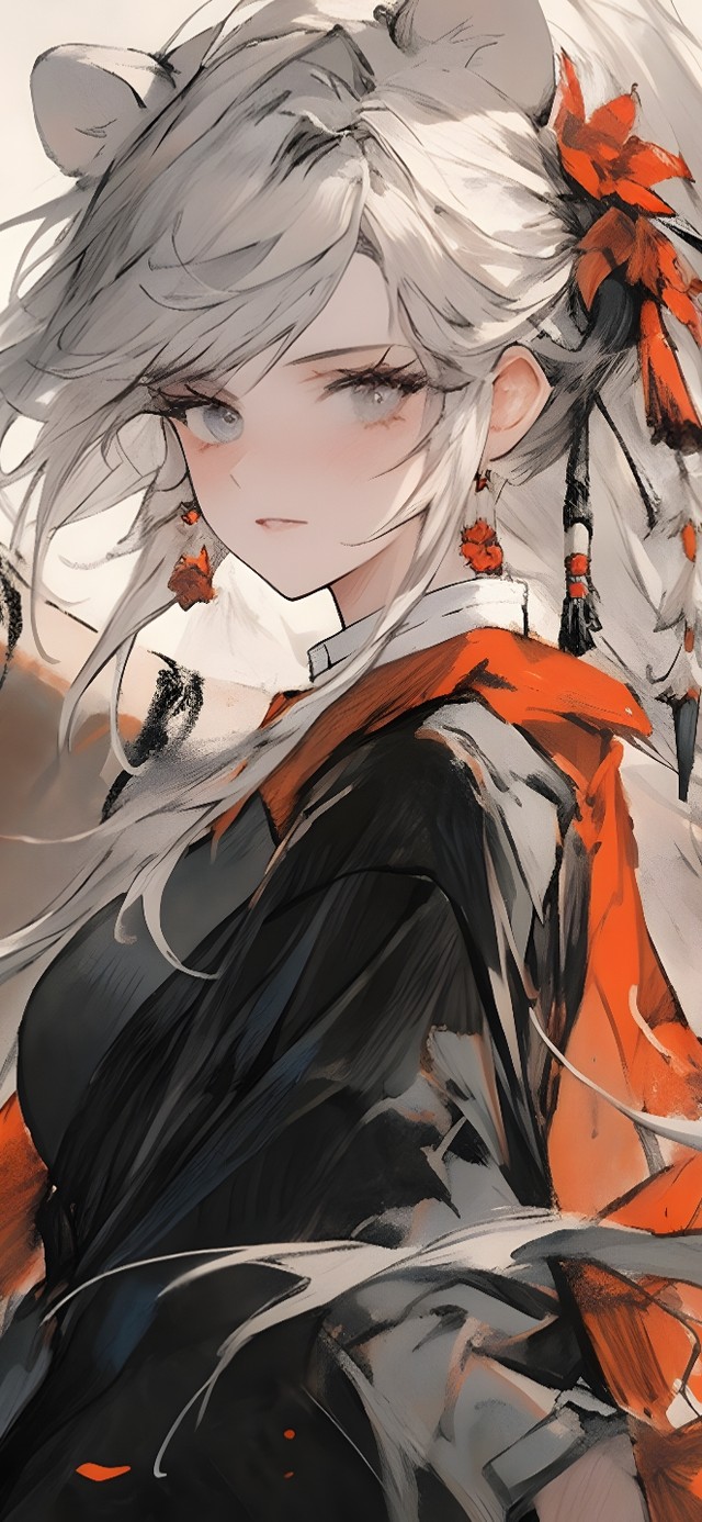 水墨少女（非主题）