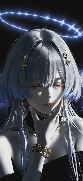 白发暗黑少女