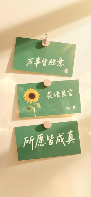 花语 万事皆胜意