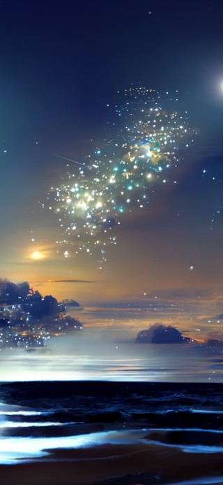 治愈星空 4k海景