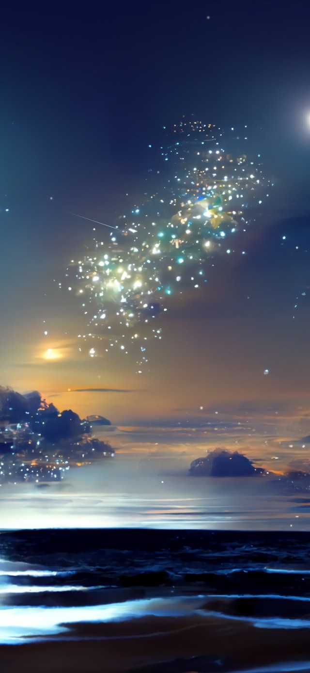 治愈星空 4k海景