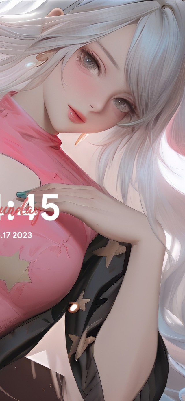 长发飘飘窈窕淑女