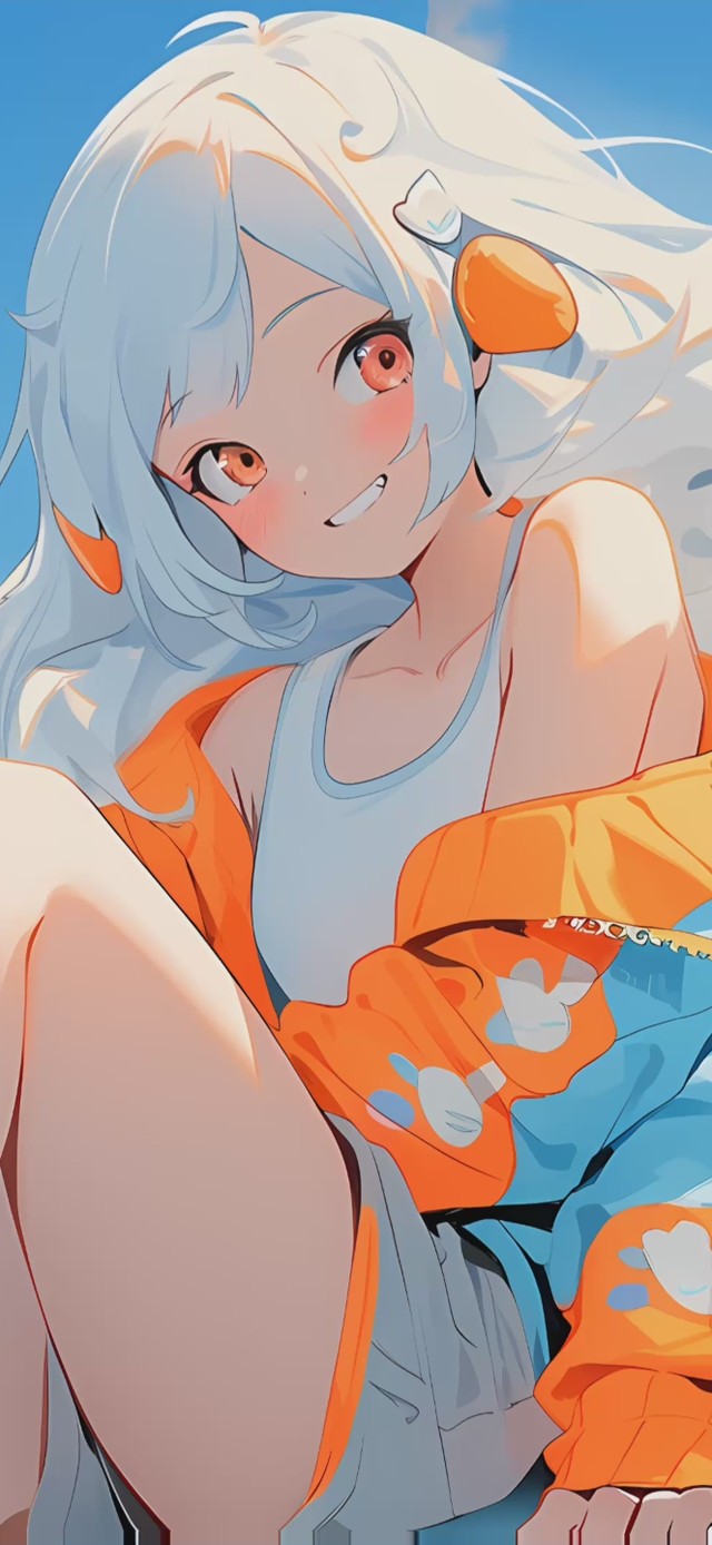 【可爱萝莉】唯美海边阳光少女