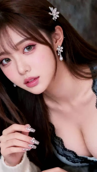 精致美女