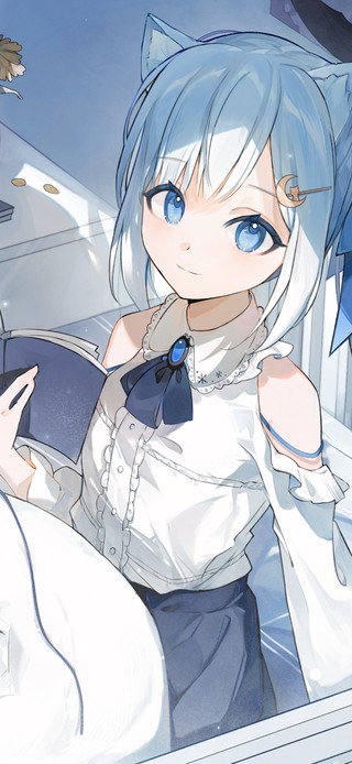 4K动漫房间可爱少女