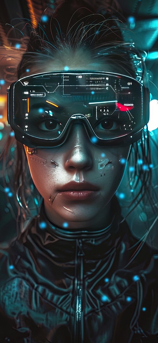 赛博全息女黑客