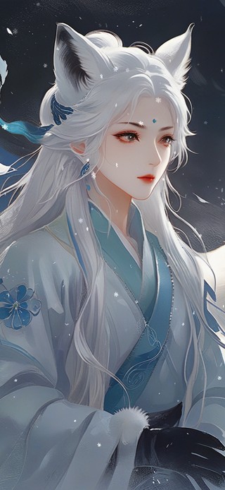 狼女(动漫手机动态壁纸) - 动漫手机壁纸下载 - 元气壁纸