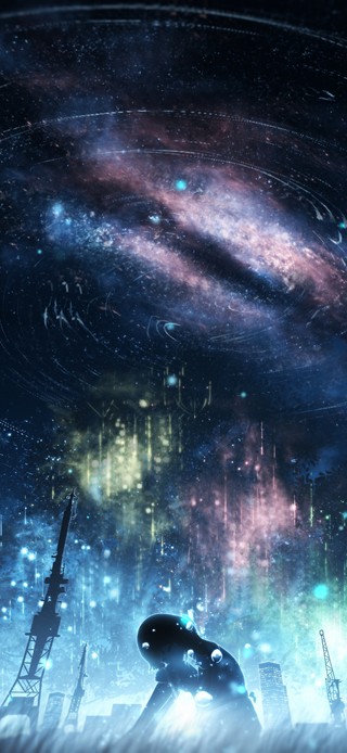 旋转的星空