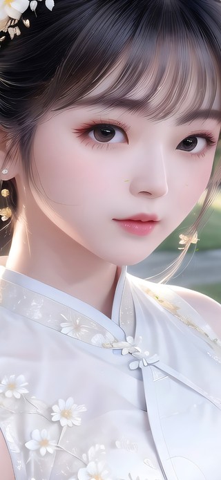 4k可爱阳光少女