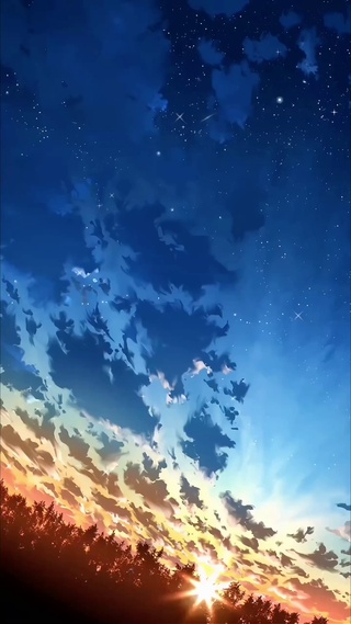 夕阳晚霞