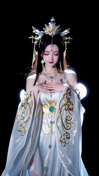 仙气飘飘的古风美女