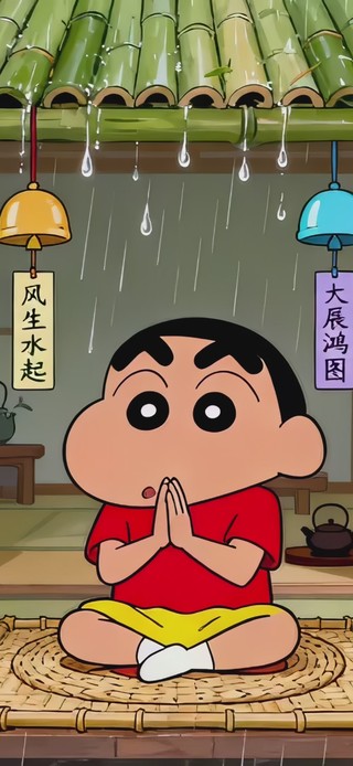 竹亭祈福小新
