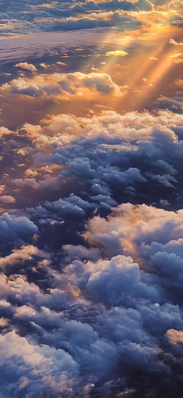 4K唯美夕阳云彩