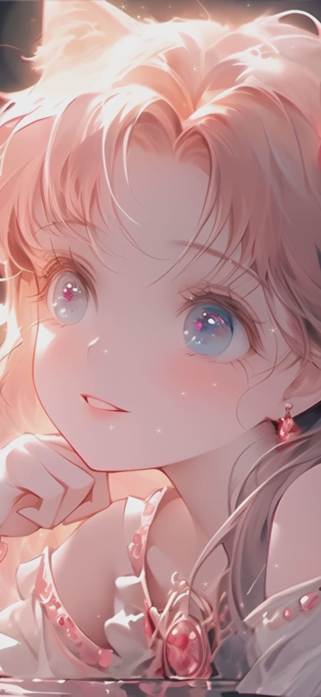 可爱女孩与猫咪