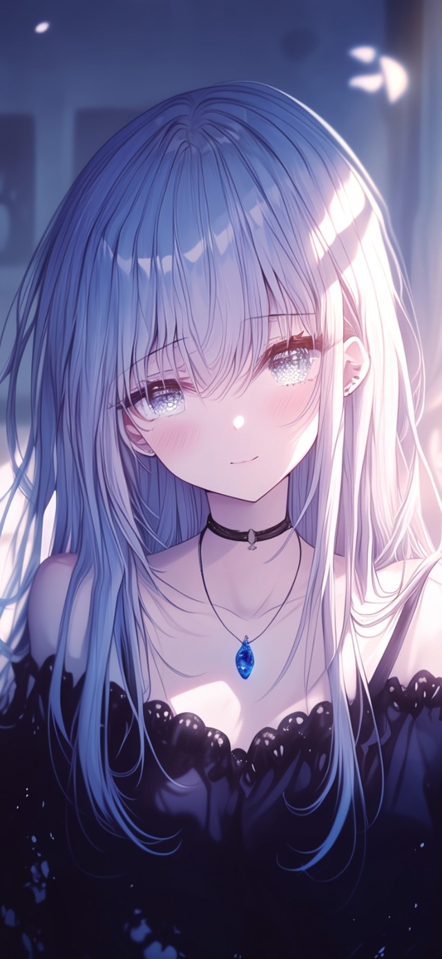 害羞美女