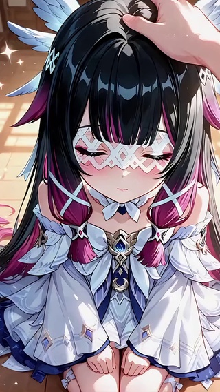 哥伦比娅丨摸头奖励丨