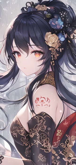 她于山野间幻化