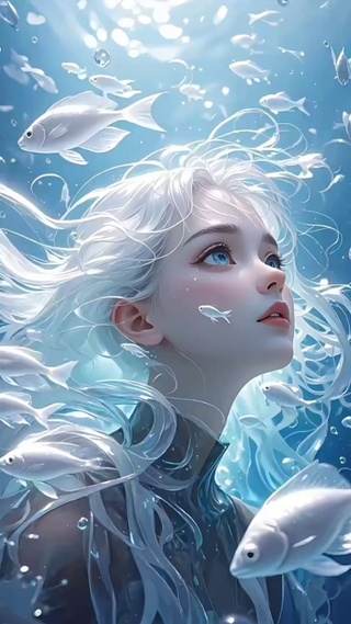大海深处的鲸鱼公主