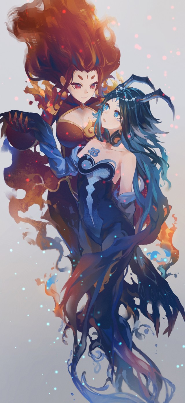 4K唯美水火夜叉